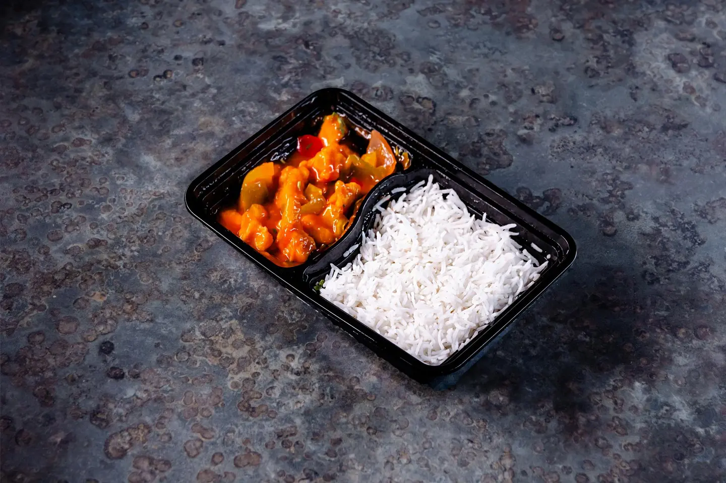 White Rice With Chicken Shashlik