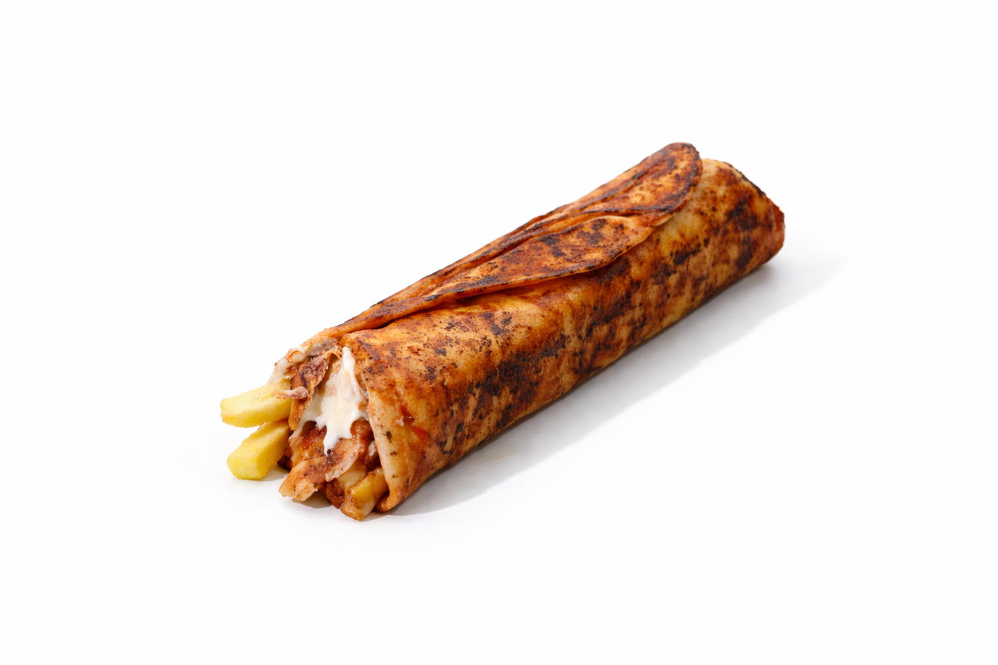 Small Shawarma In Red Bread