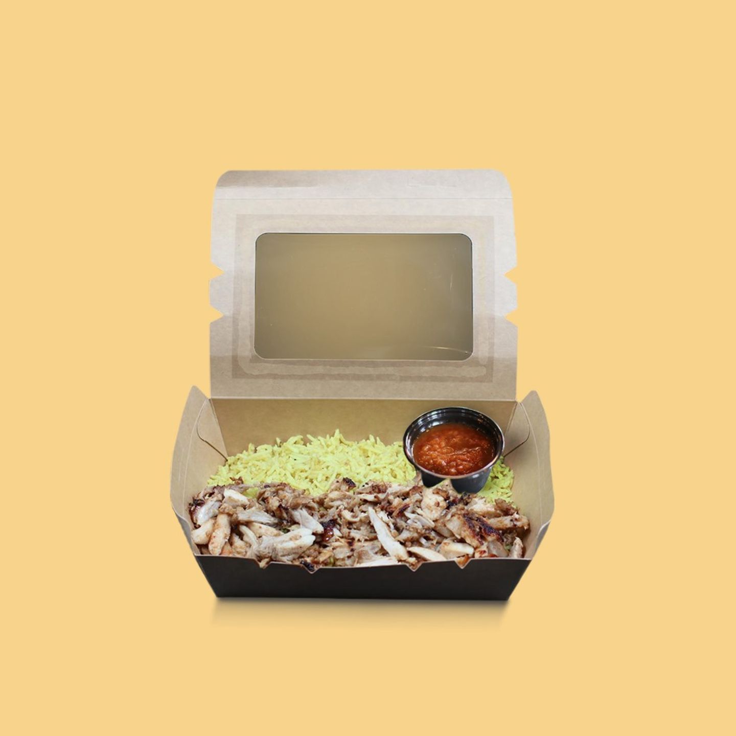 Chicken Shawarma With Rice