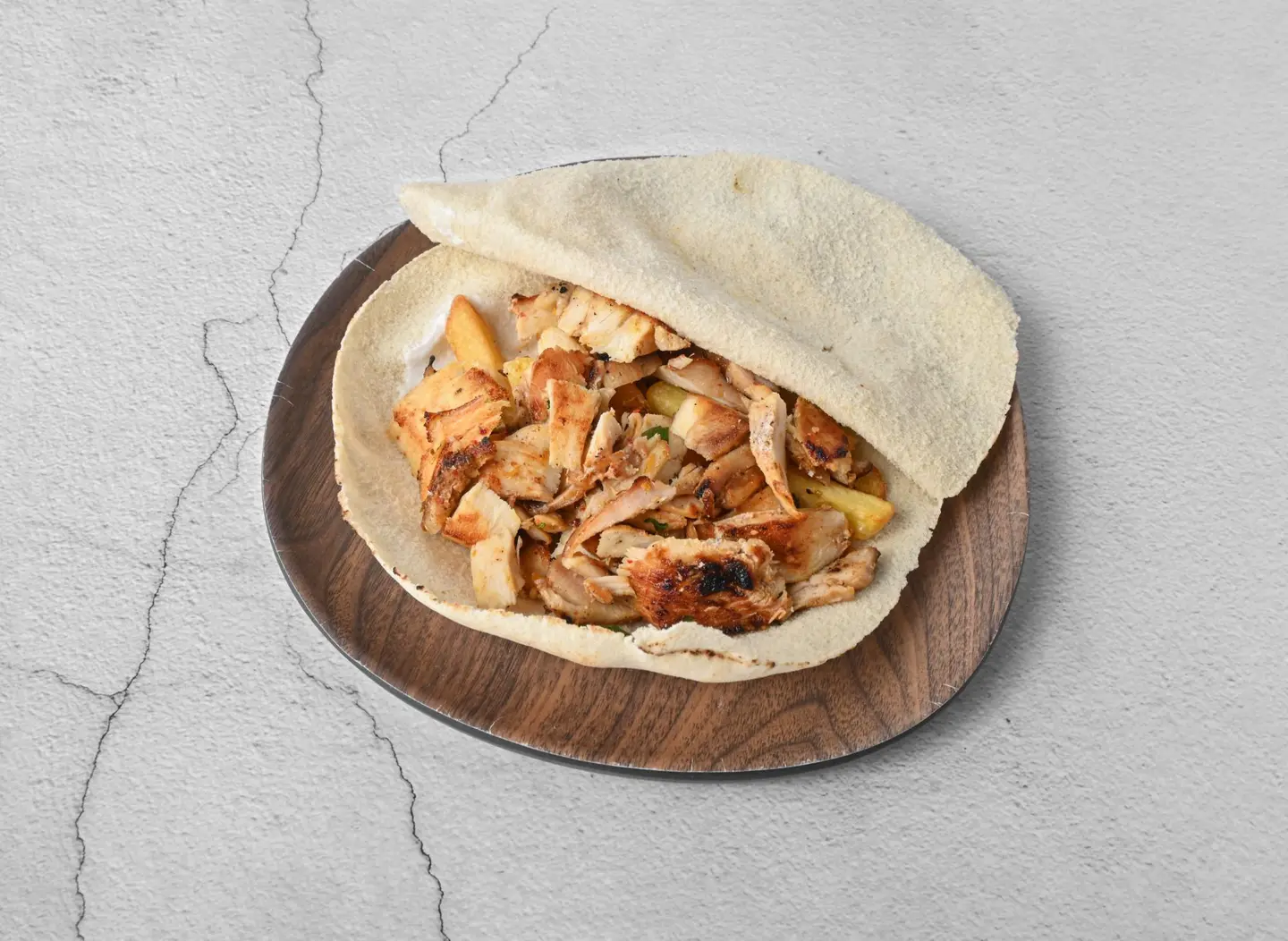 Plain Chicken Shawarma Sandwich
