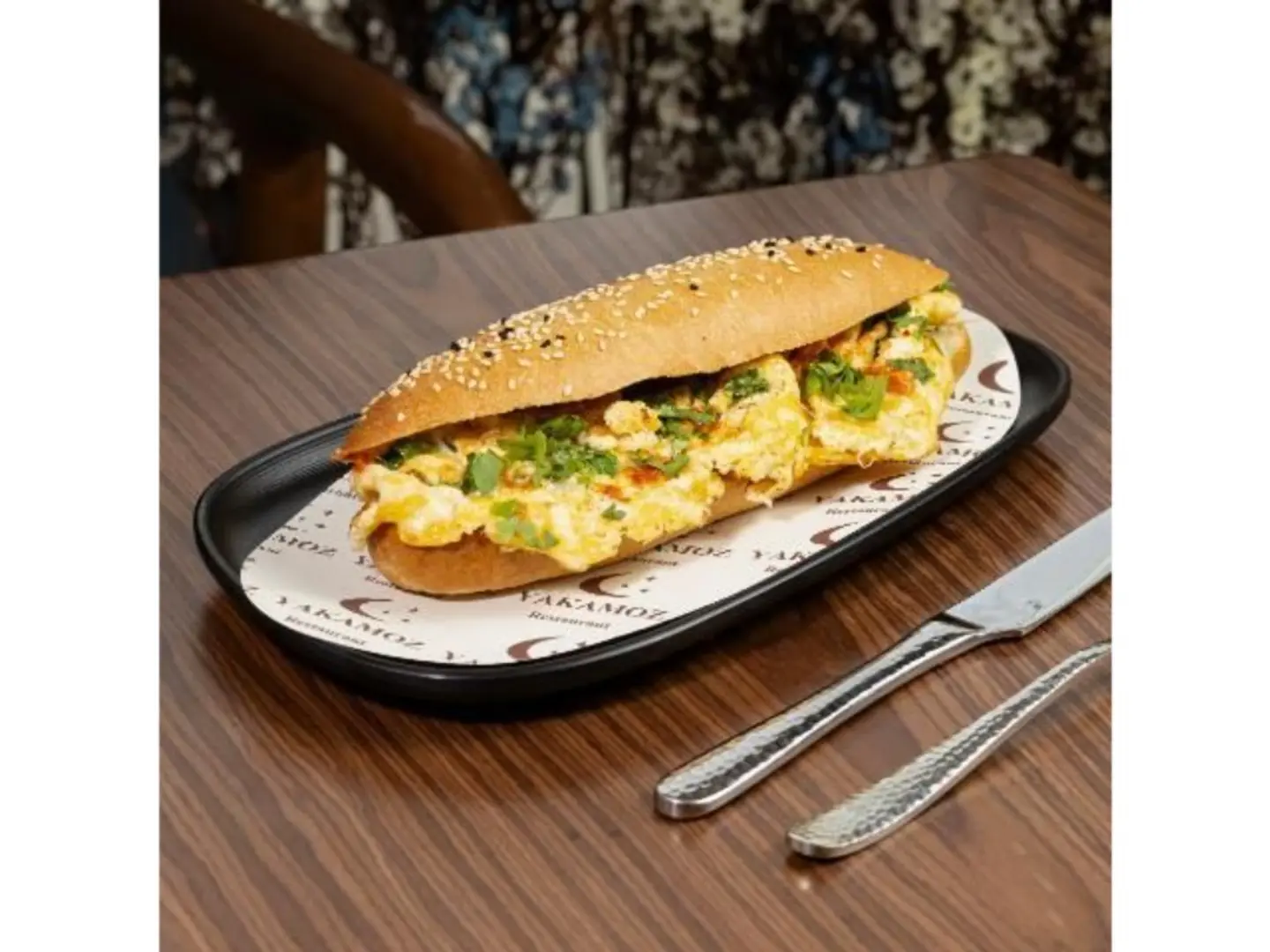Cheese Omelet Sandwich
