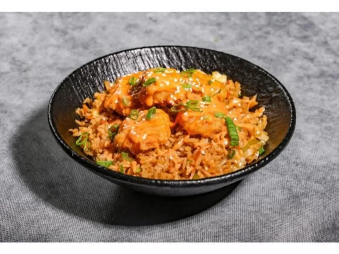 Rice Volcano Shrimp Dynamite