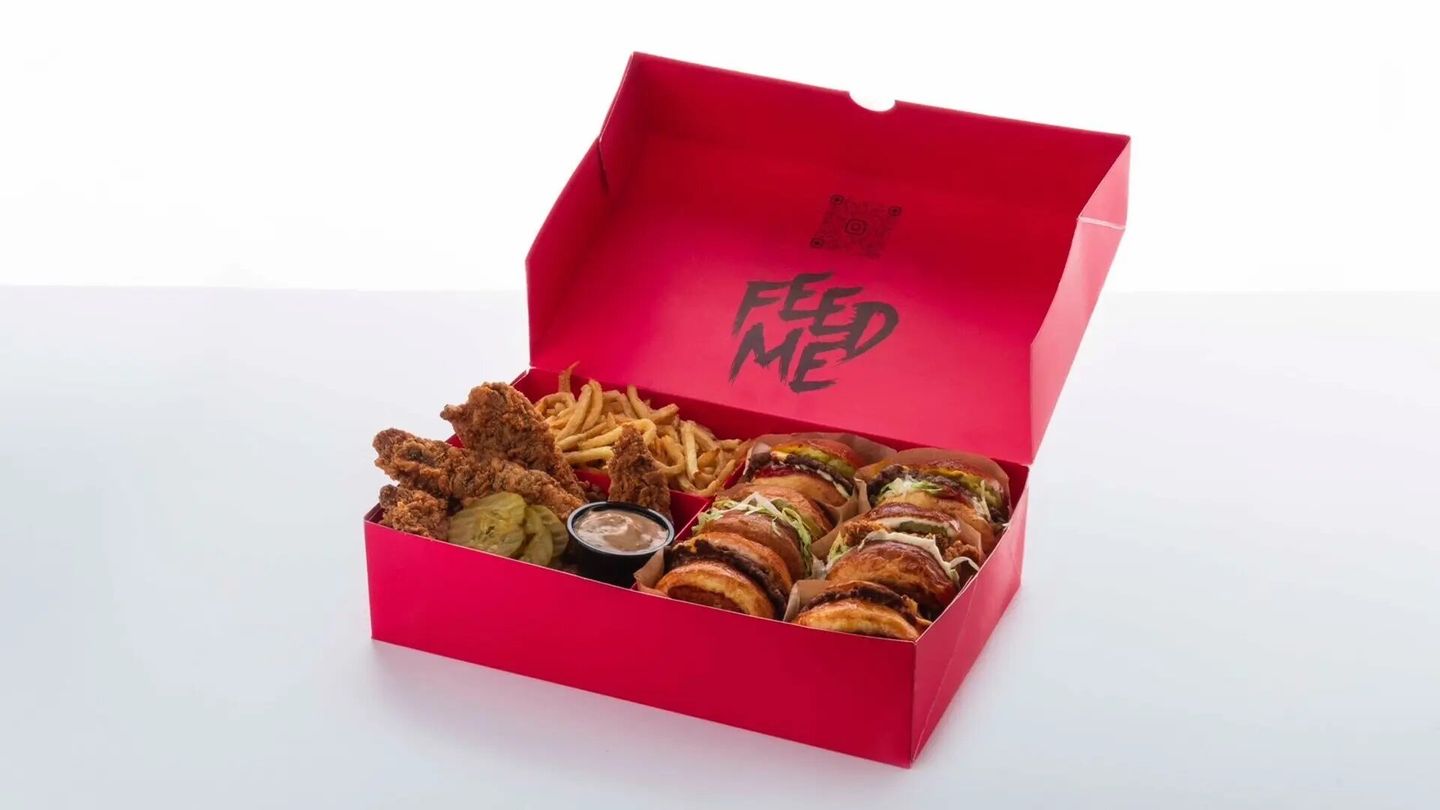 Gathering Box 6 Mini Burger + Tender +Fries