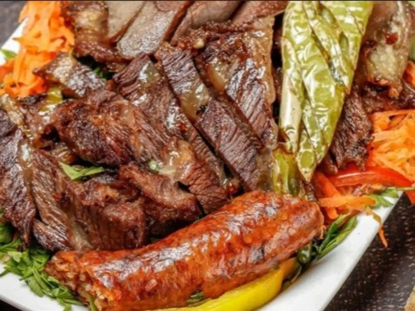 طاسة فواكه لحوم