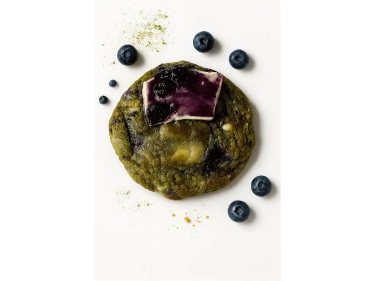 Matcha Berry Cookies