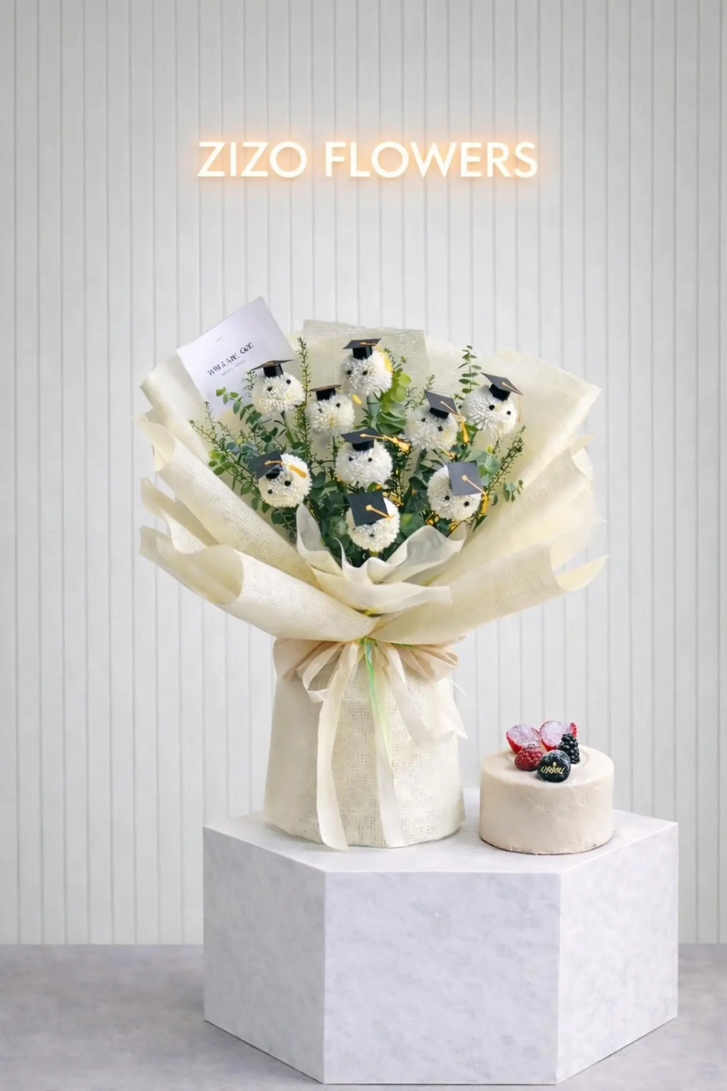 Rose With Kandera Cake 11