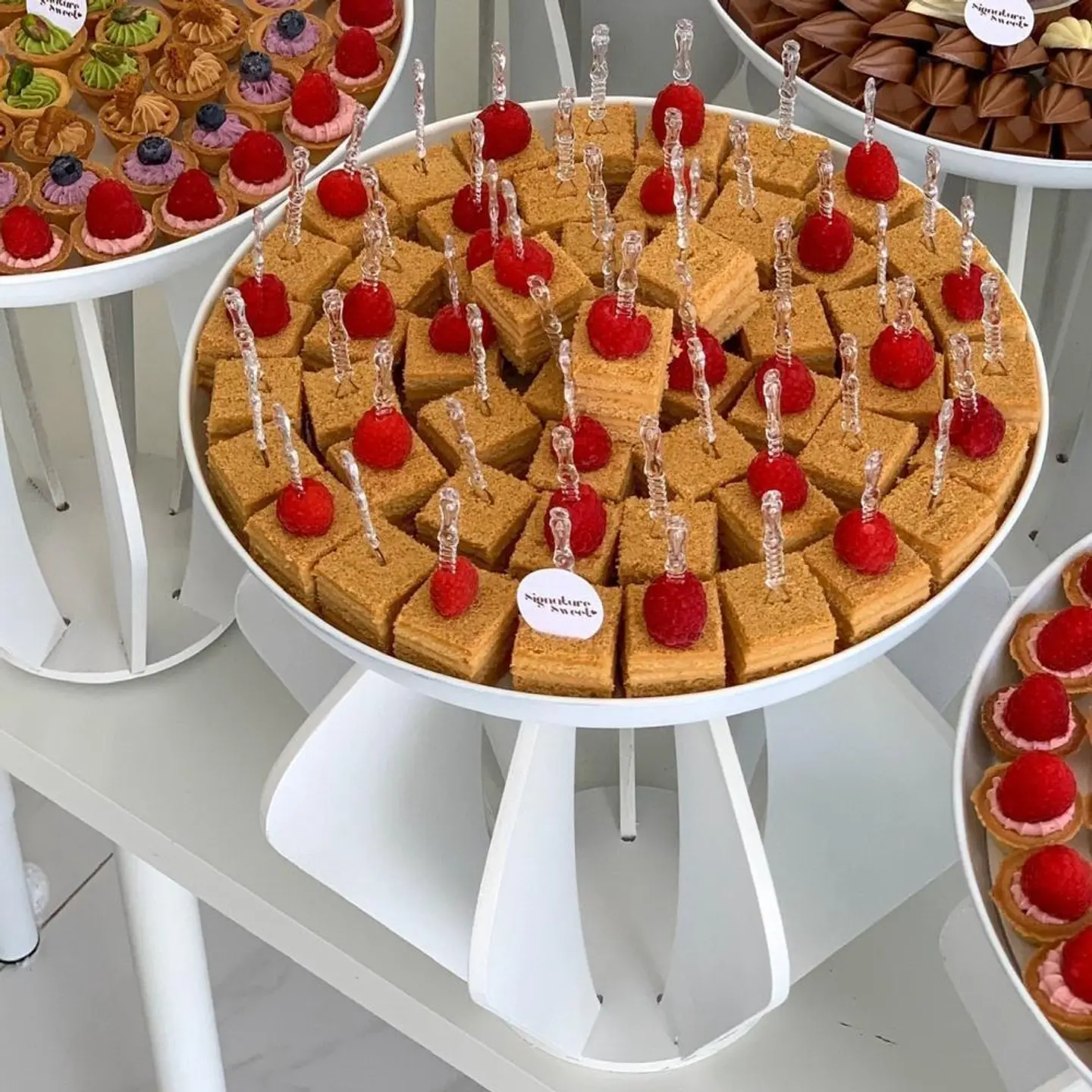 كيك العسل قطع