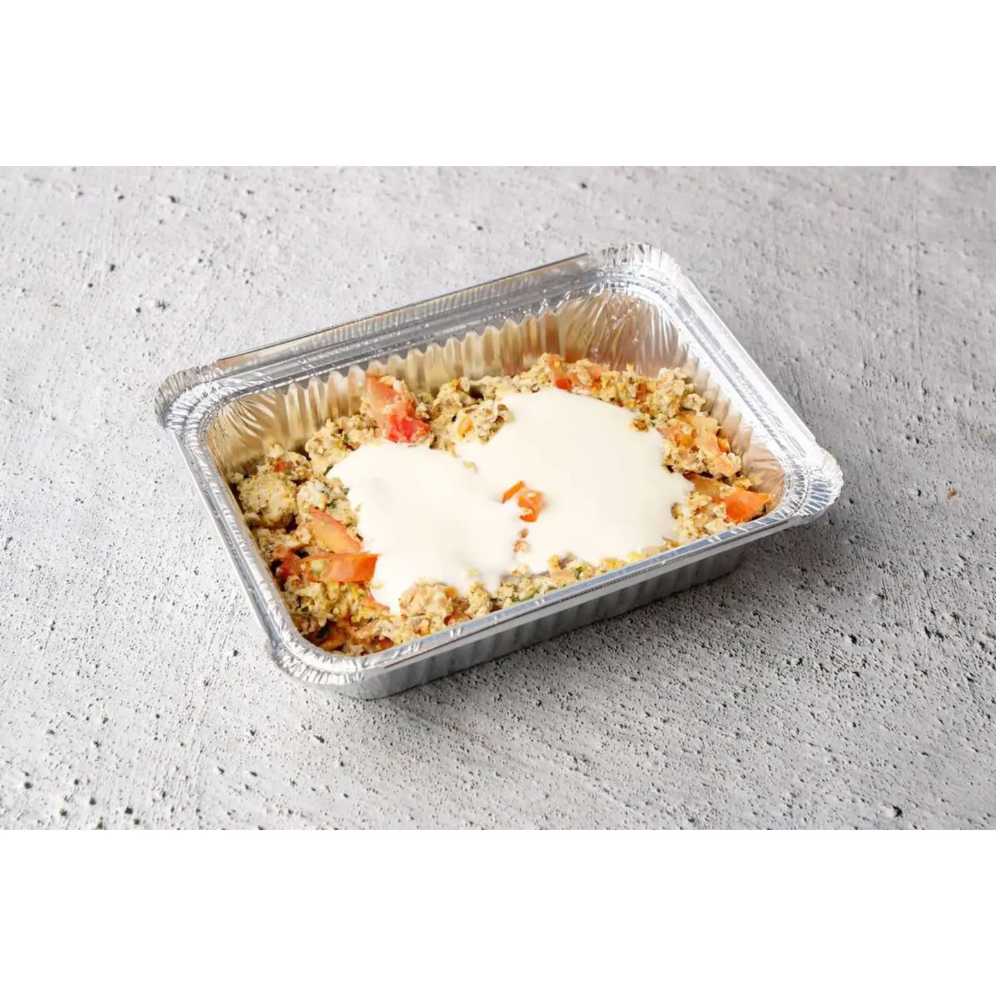 صحن مجنونة بيض