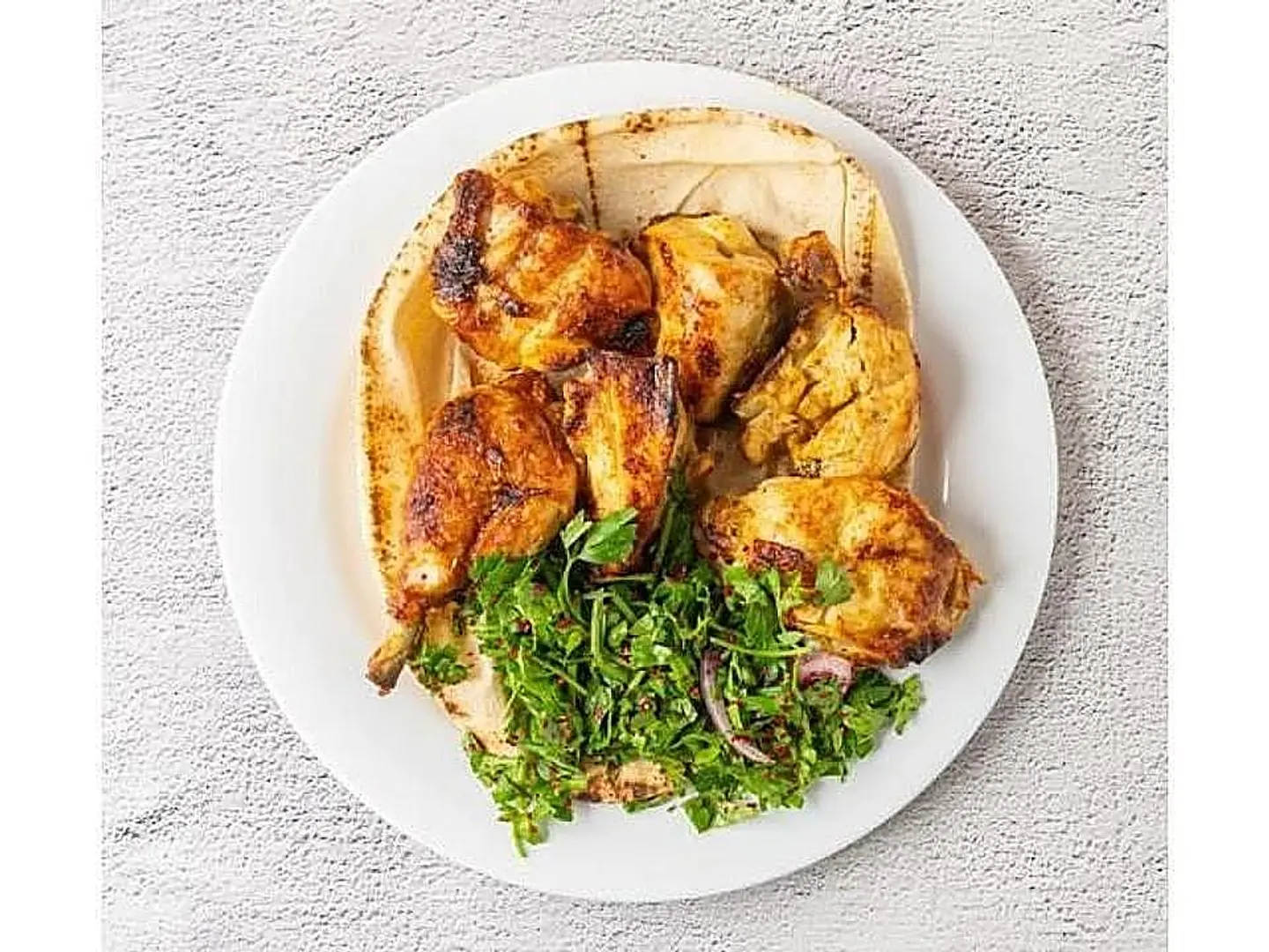 دجاج مشوي تيكه