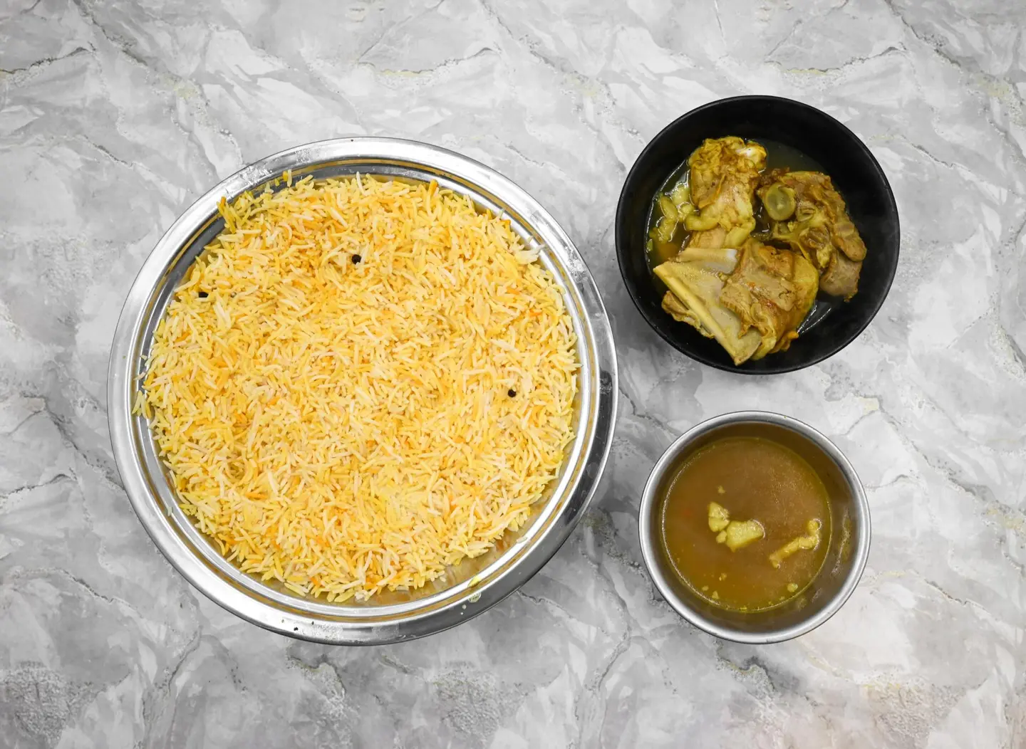 نفر لحم برم مع عصيدة