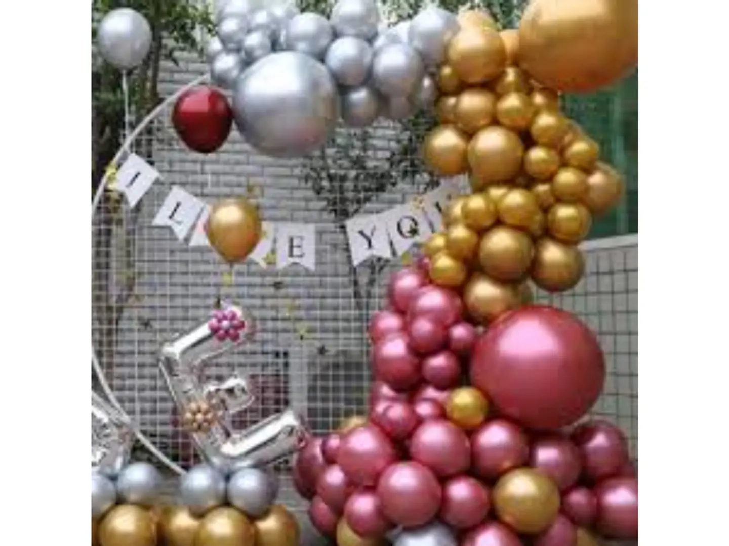 بالونات هيليوم حروف