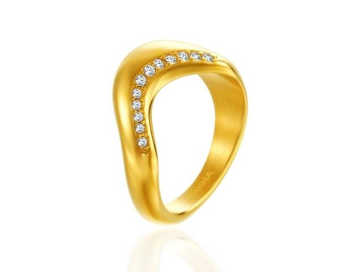 Bloom Ring.6.Gold