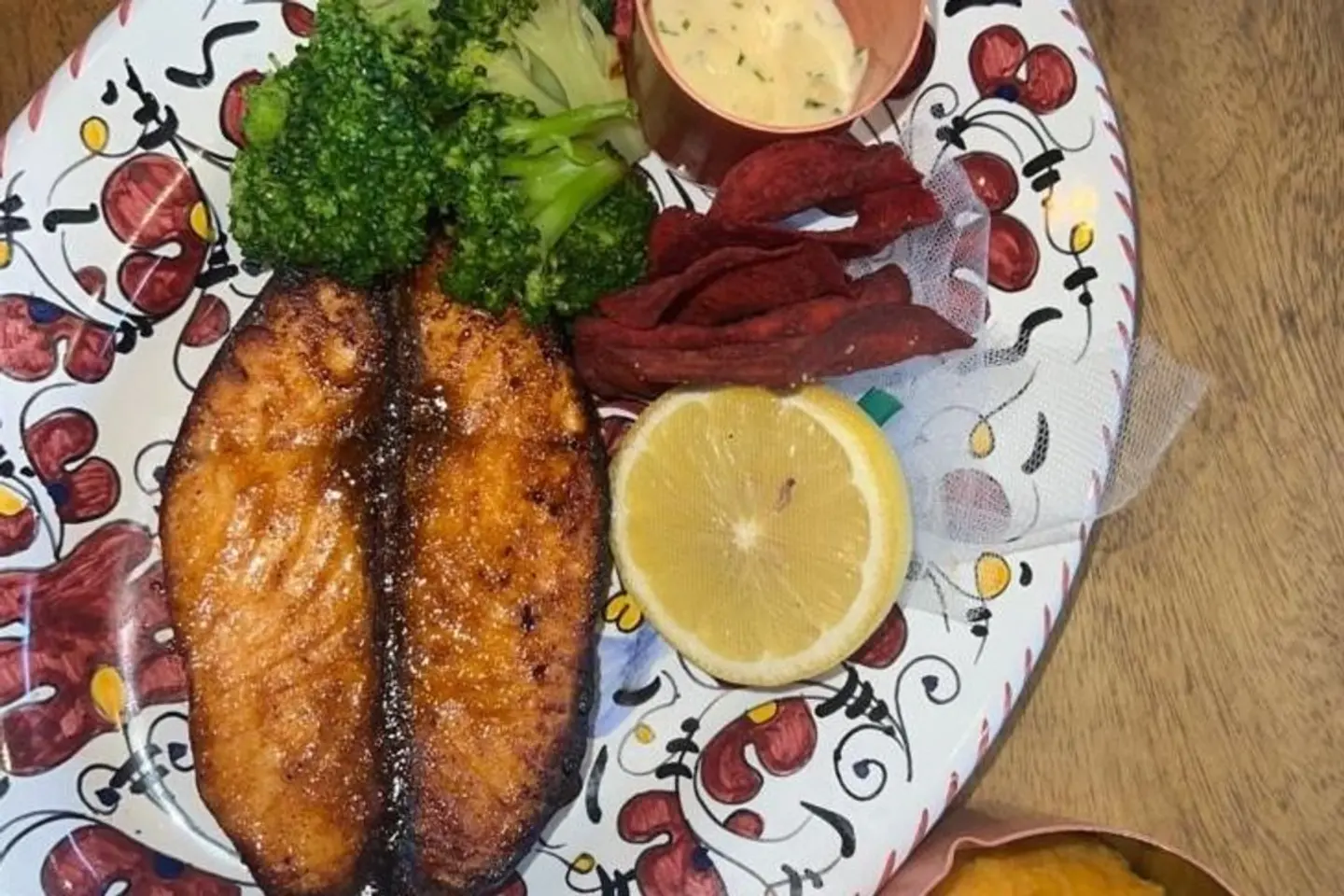 Grilled Honey Soya Salmon