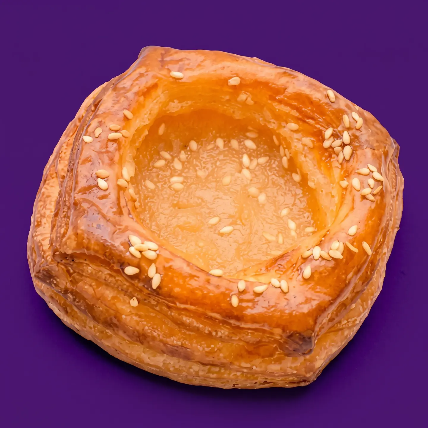Cheese And Honey Danish