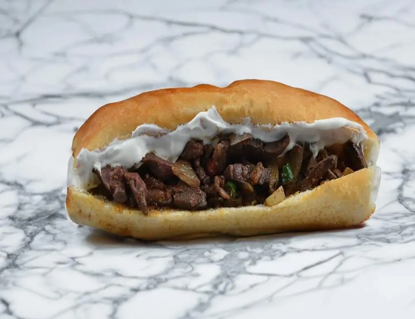 ساندوتش كبدة مع الجبن