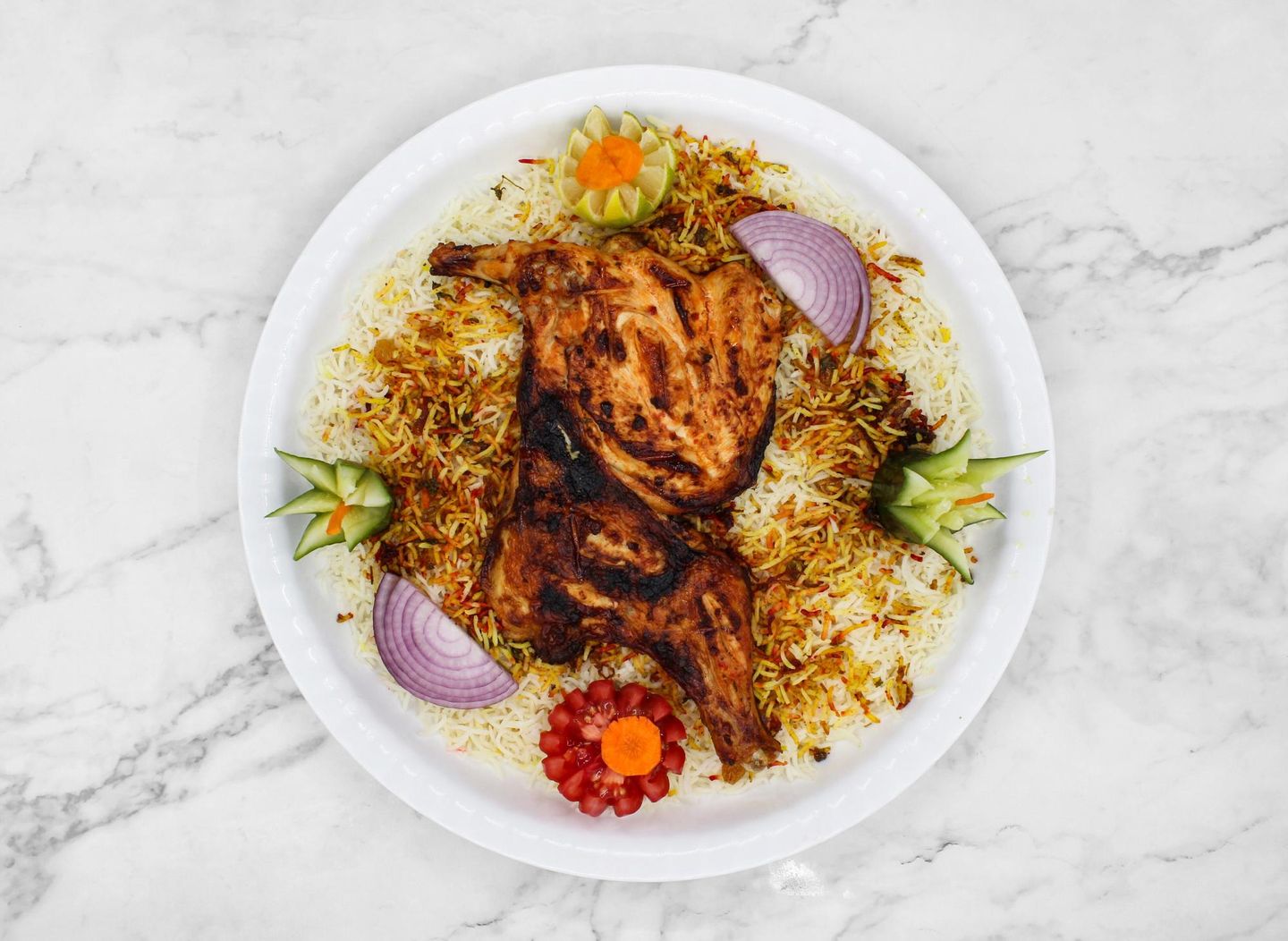 Whole Chicken On Charcoal