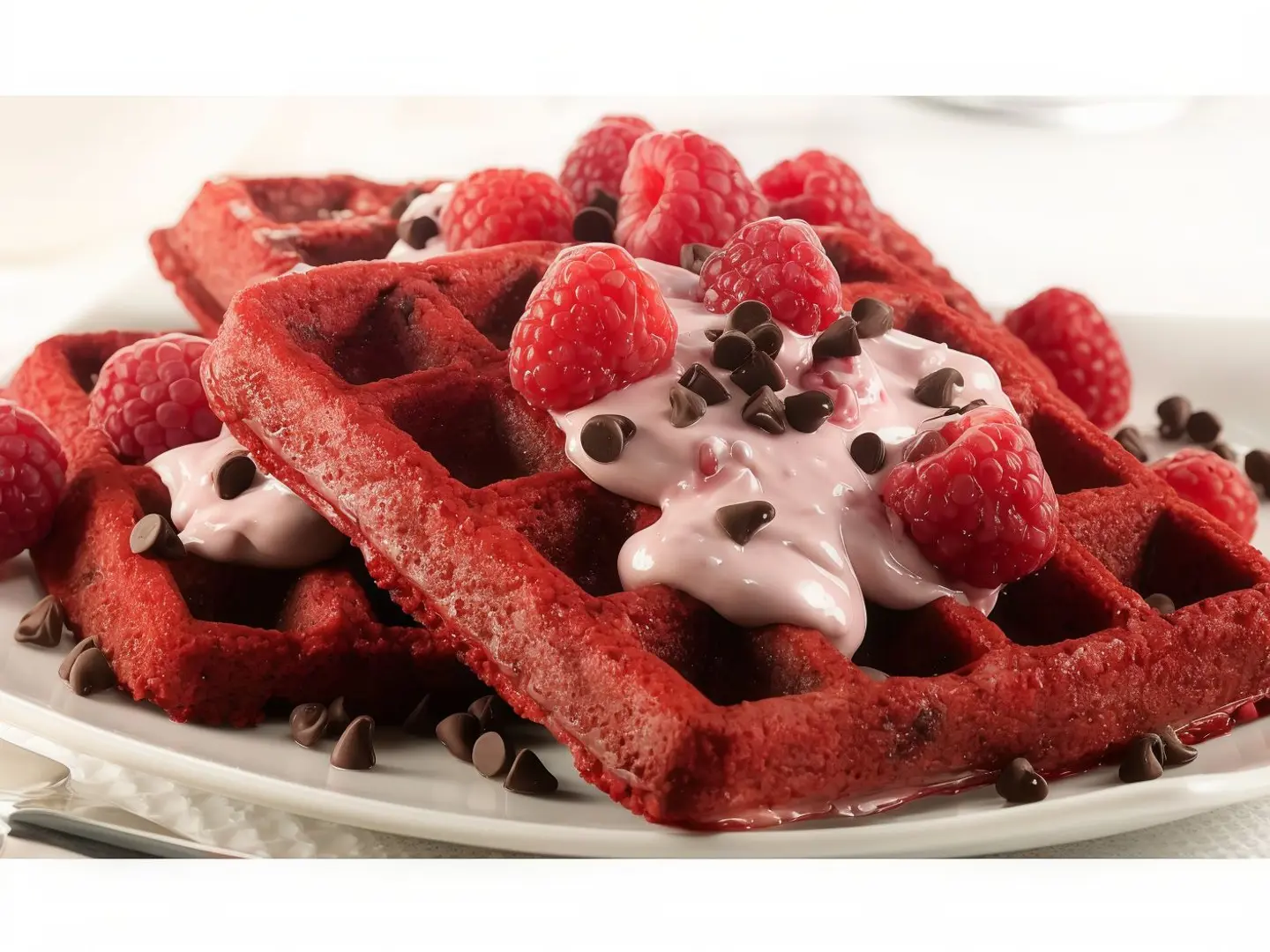 Red Velvet Waffle