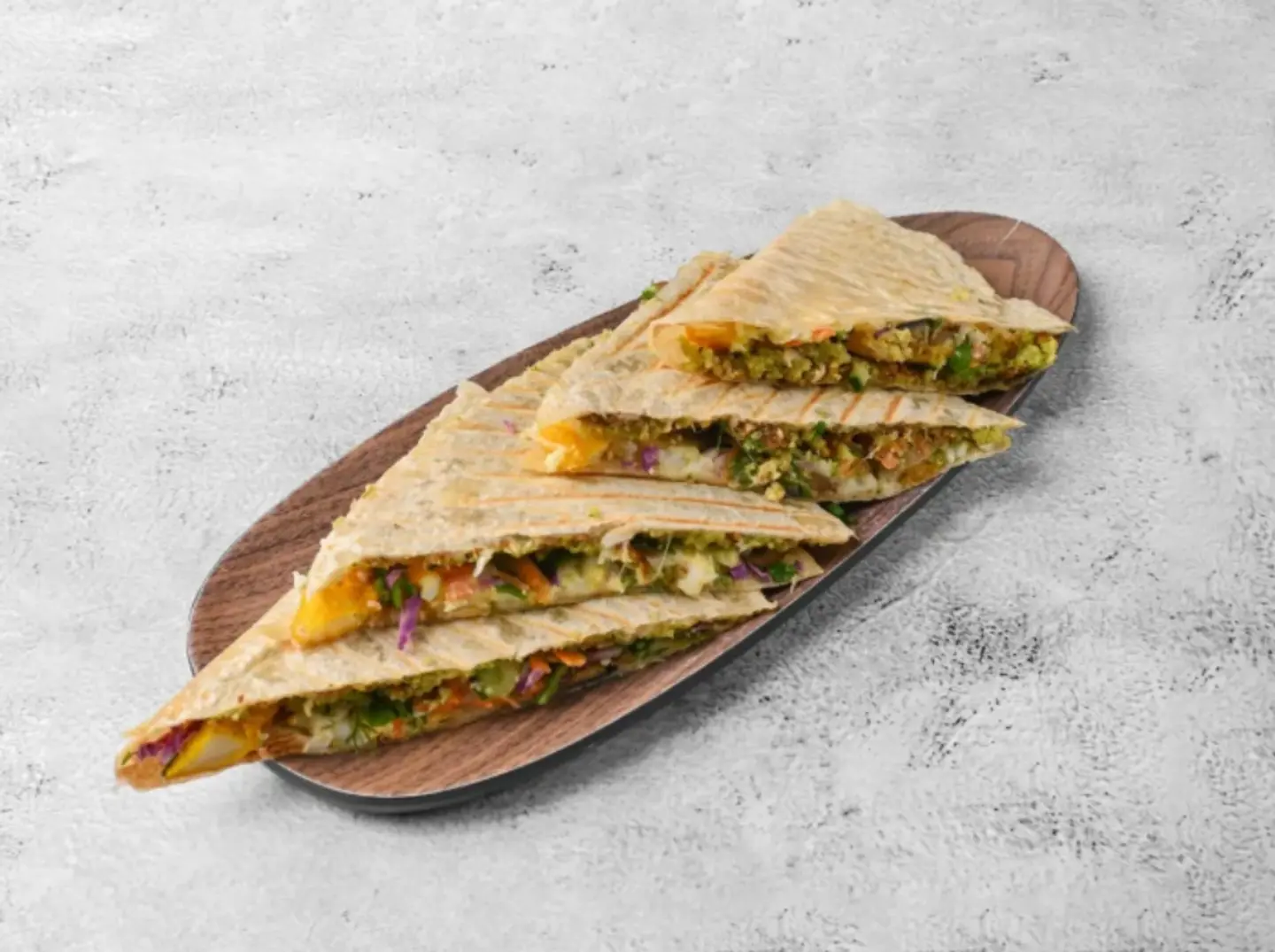 Mixed Falafel Quesadilla