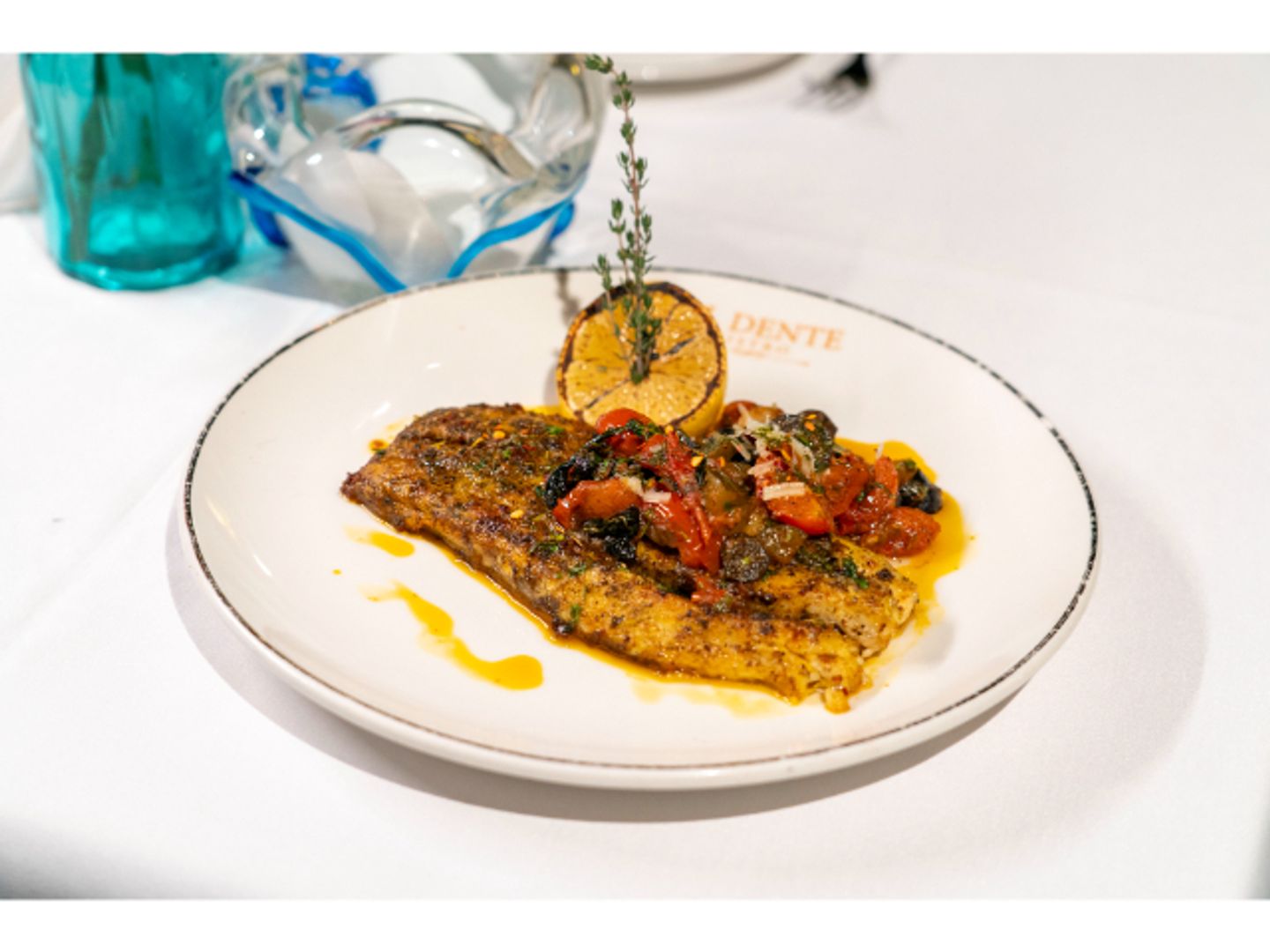 Sea Bass With Tomato Sauce