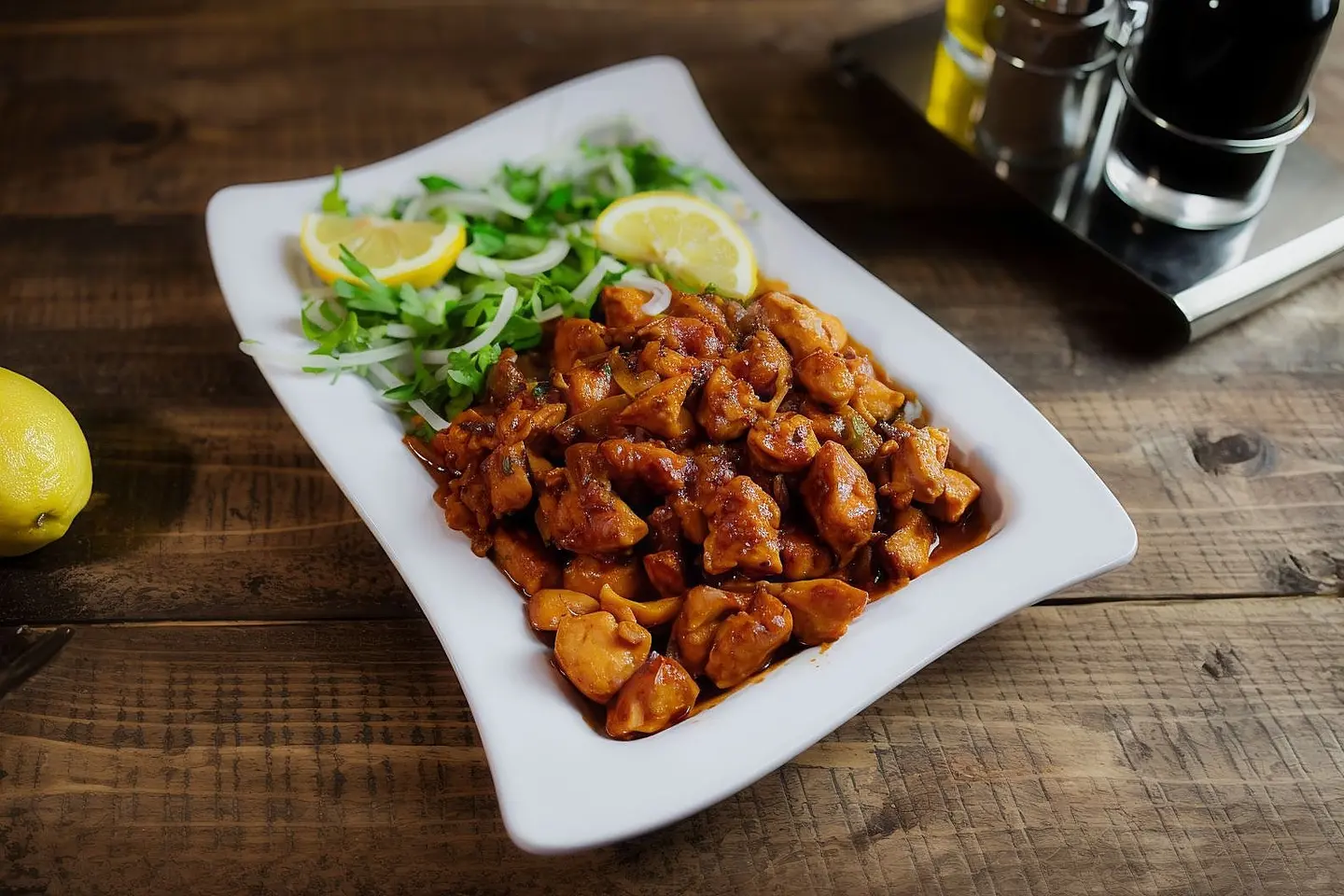 Chicken Awsal On Oven