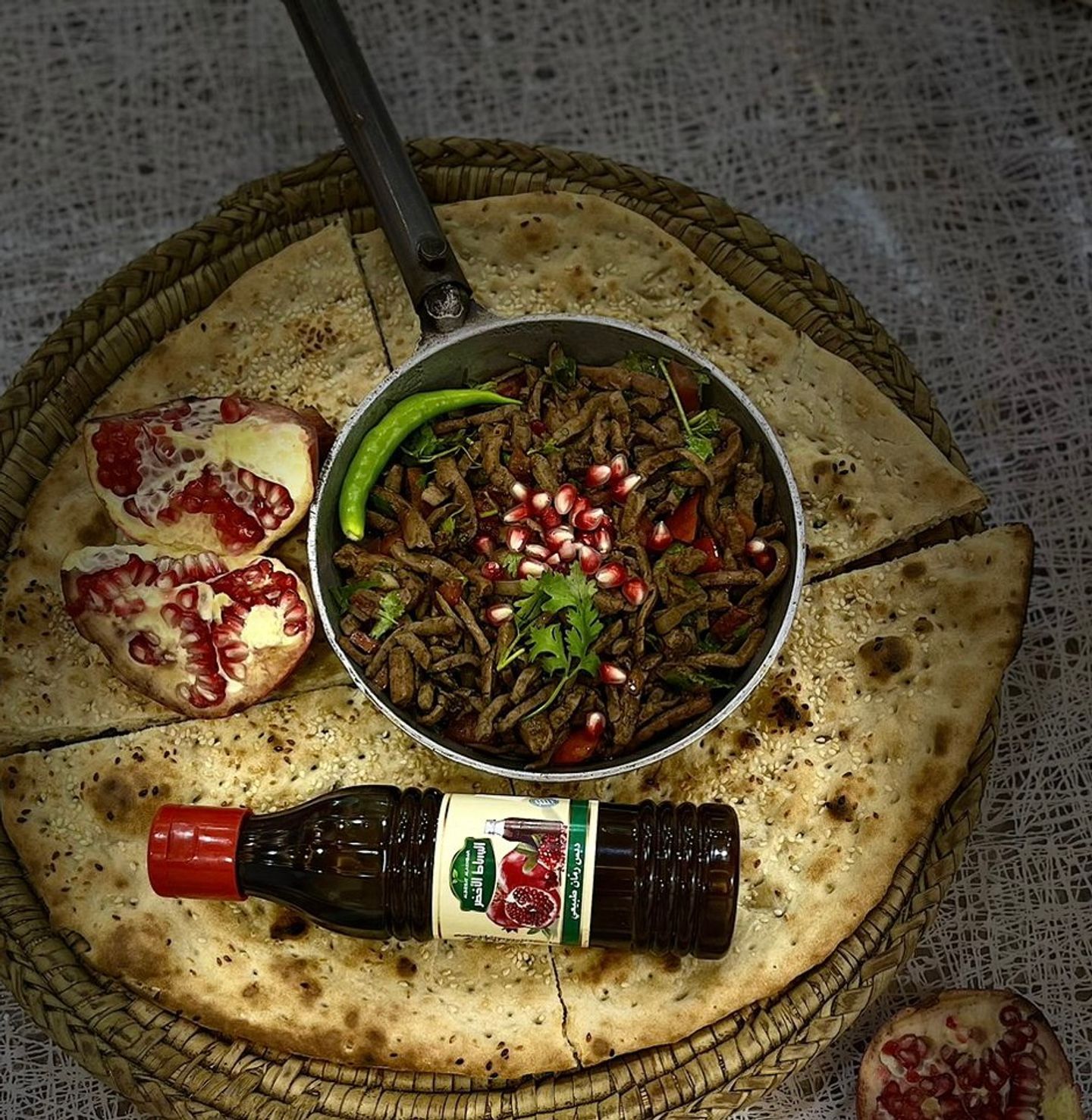 كبدة دبس الرمان
