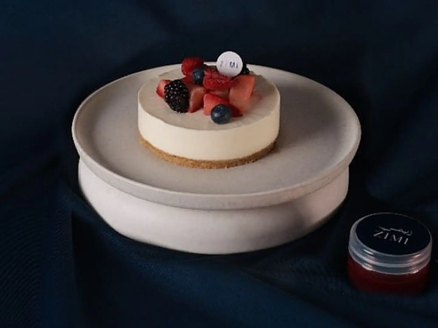 تشيز كيك فواكه كرزية