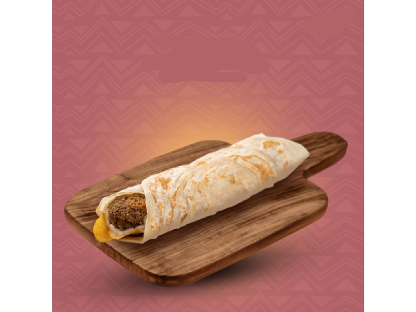 Mixed Falafel Chapati Cheese