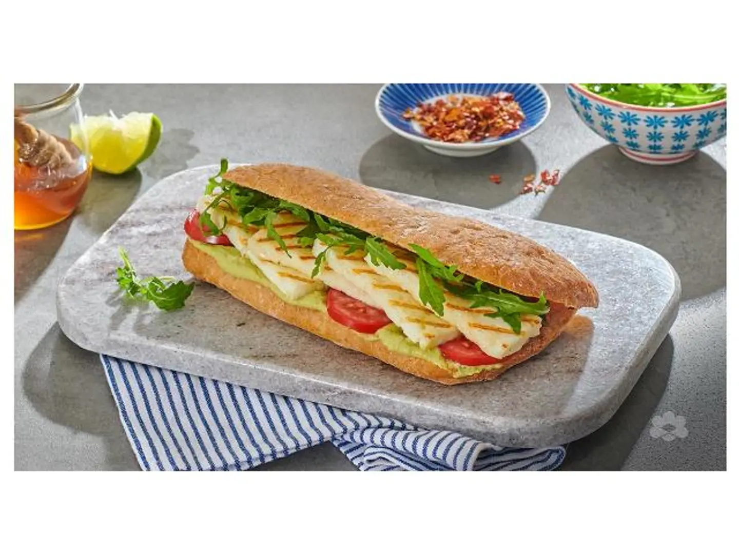 Hallomi Cheese Sandwich