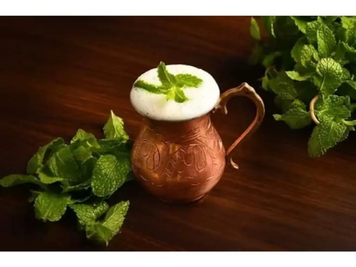 Homemade Mint Ayran