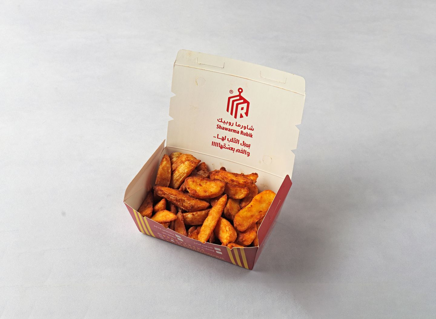 Potato Wedges With Peel
