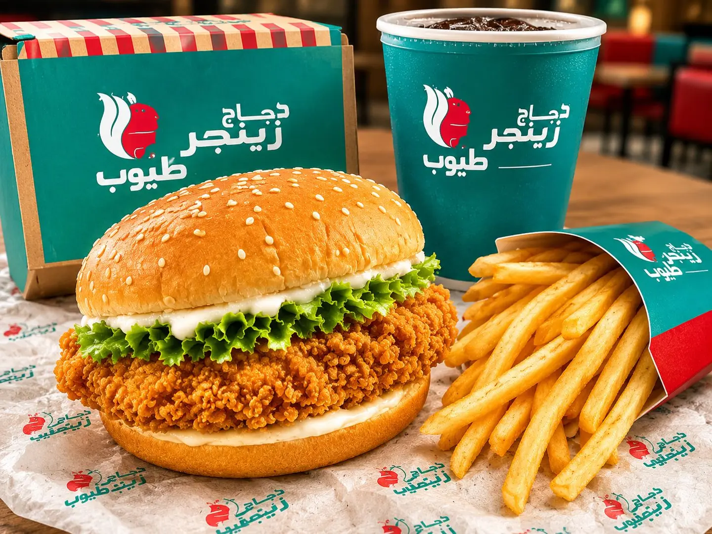 وجبة زنجر