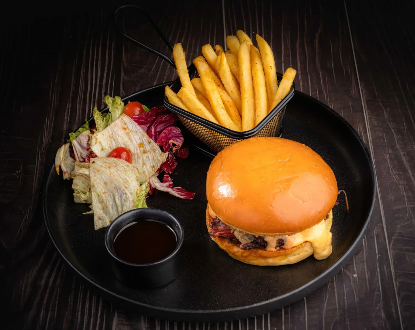 Brisket Burger Meal