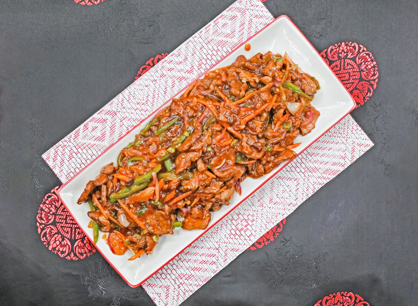 Beef In Garlic Sauce