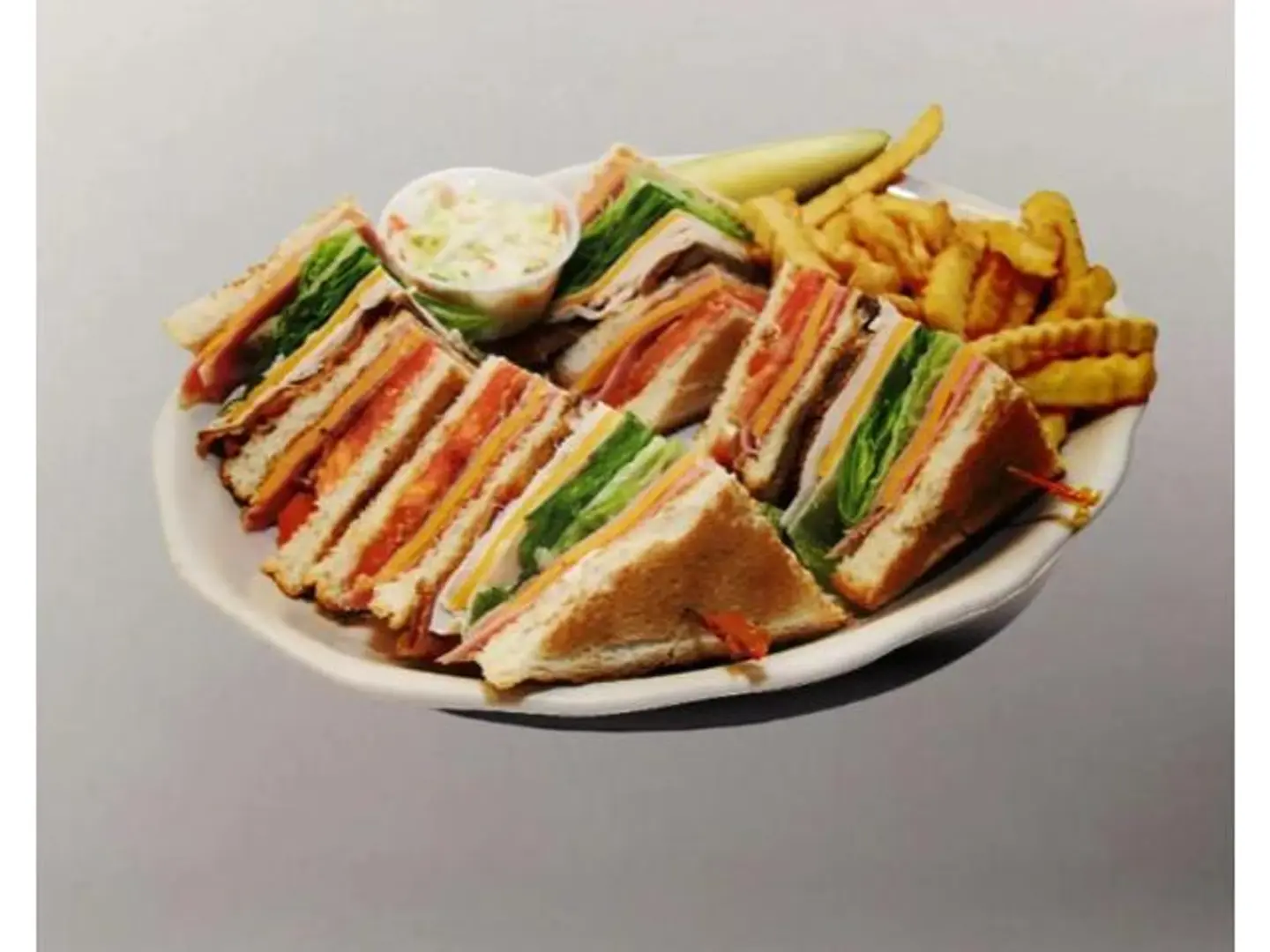 Chicken Strips Club Sandwich