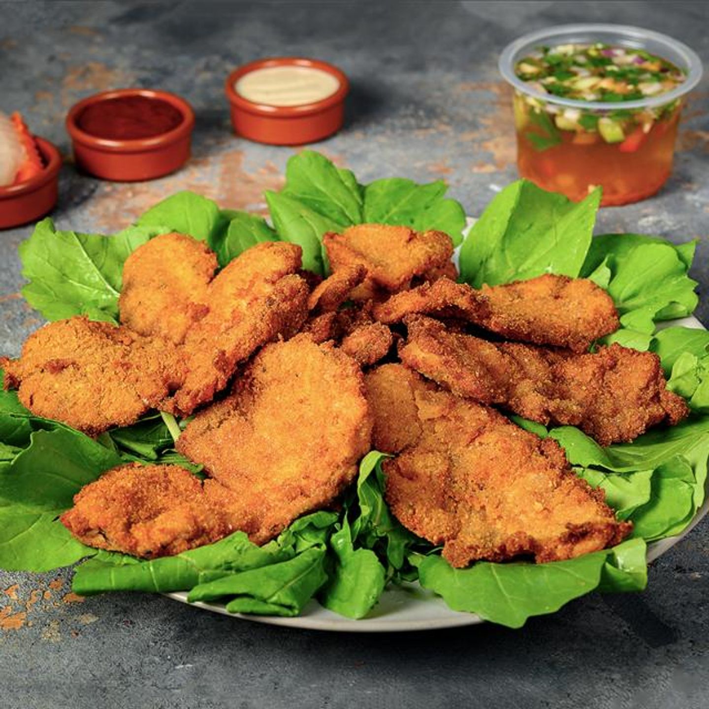 Fried Brain Plate