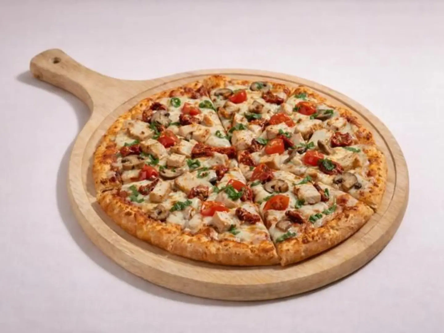 Middle Chicken Pizza