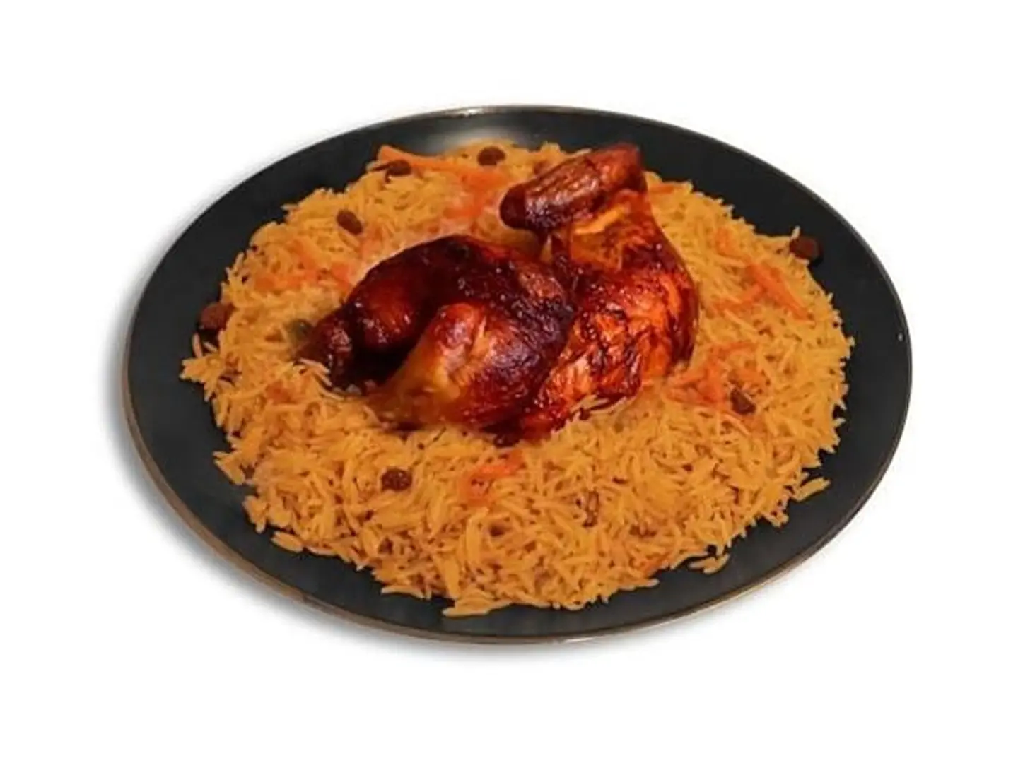 حبة شواية مع الرز