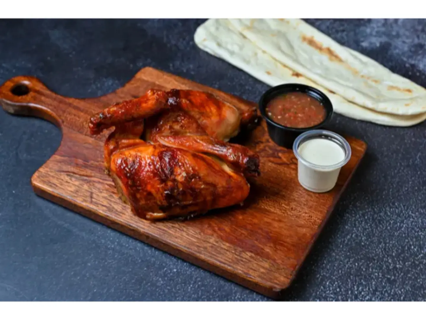 Half A Plain Chicken