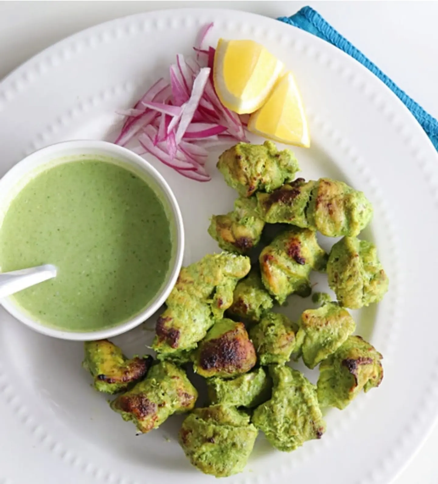 Murgh Haryali Kebab
