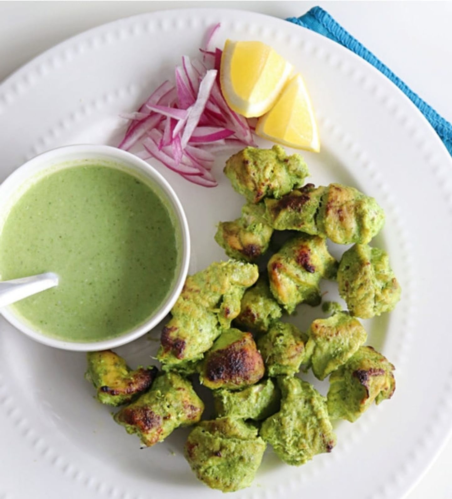 Murgh Haryali Kebab