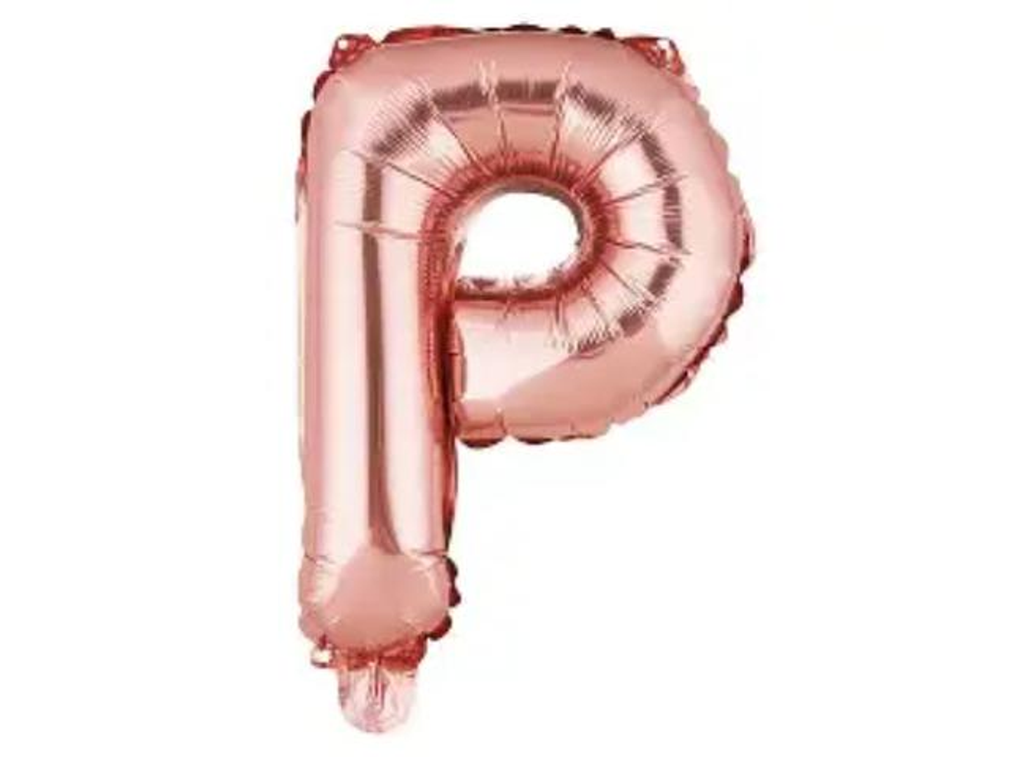 Rose Gold Letter Balloons P