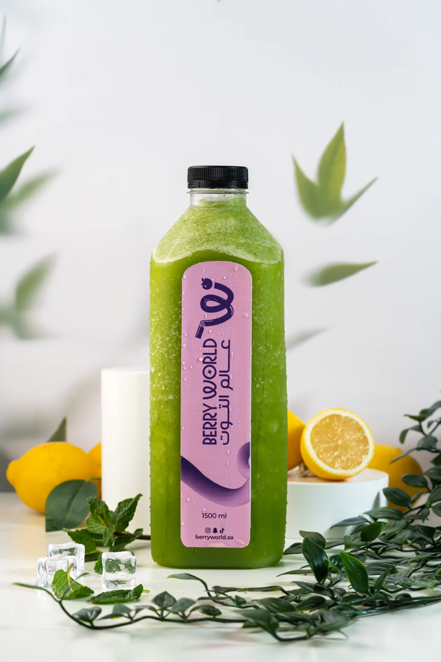 Lemon Mint Juice - Liter And A Half