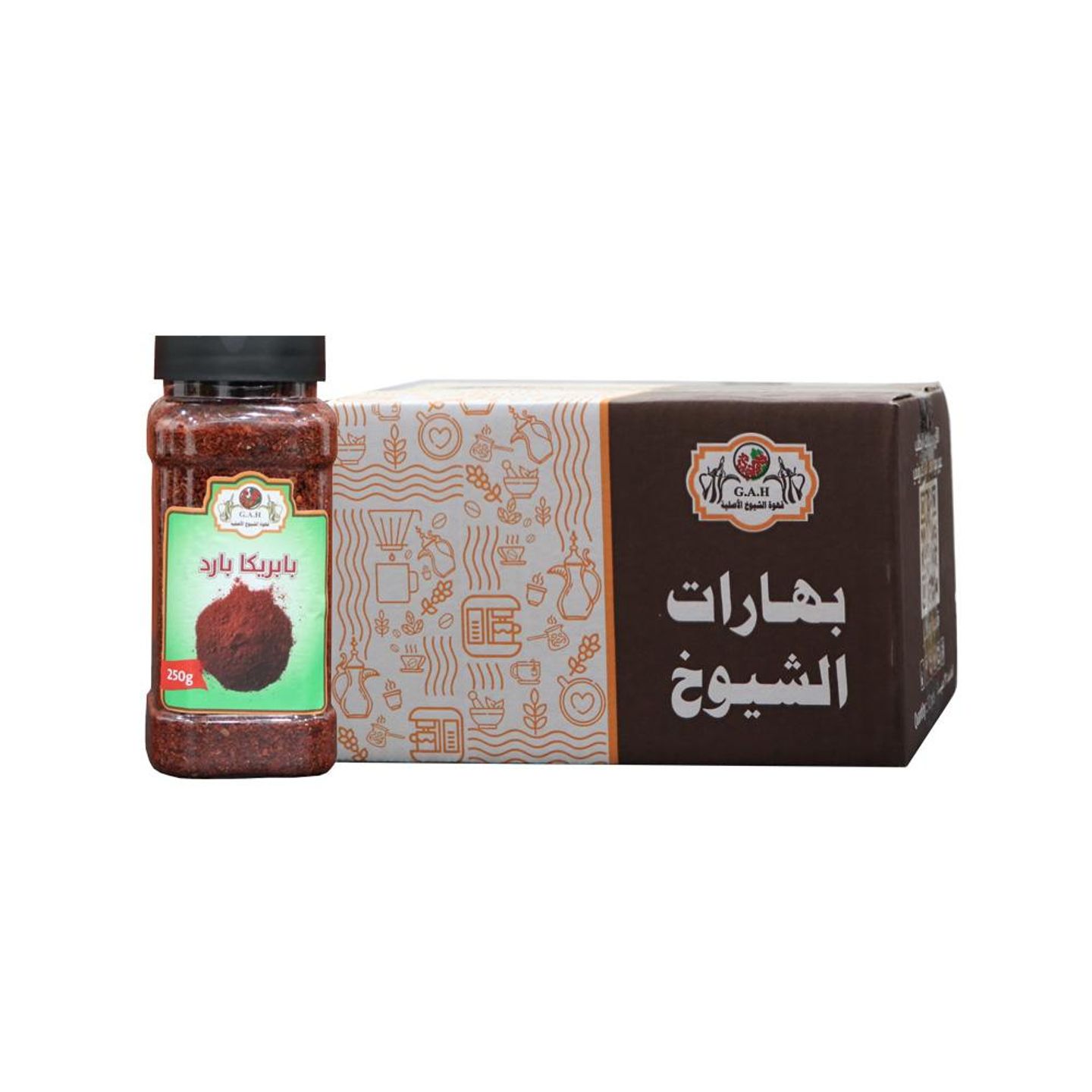 Carton Of Cold Paprika 250 Grams X 12 Pieces