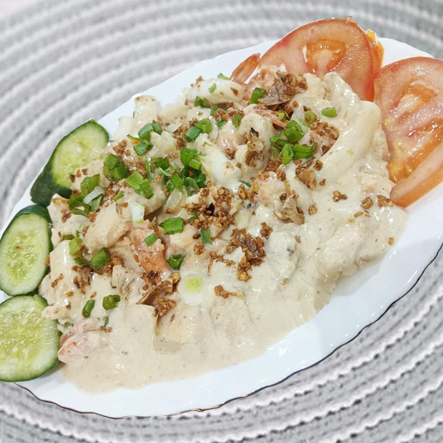 Buttered Garlic Mixed Seafood