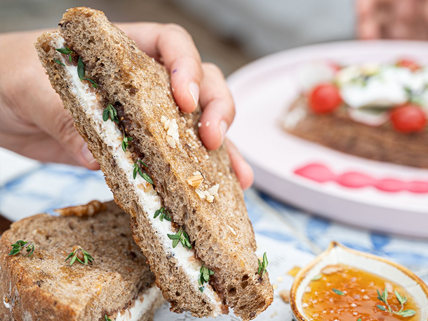 The Faerie Goat Cheese Figwich Sandwich