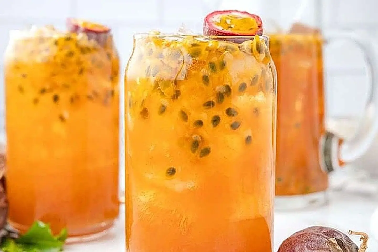 شاي الباشن المثلج