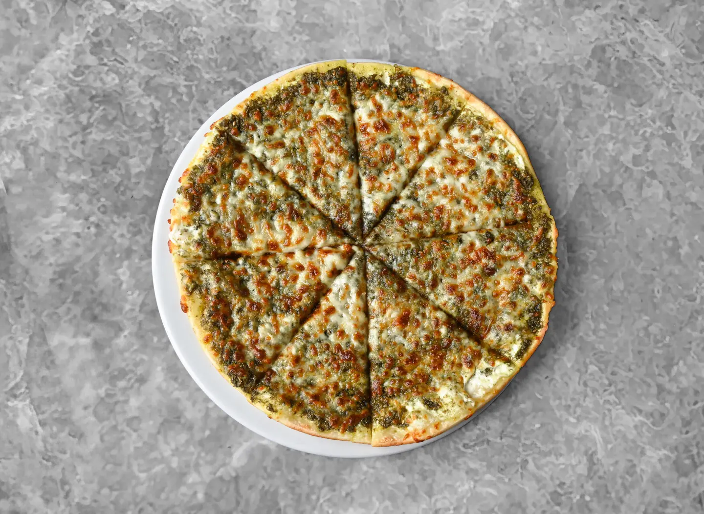 Cheese With Labneh And Thyme Pizza