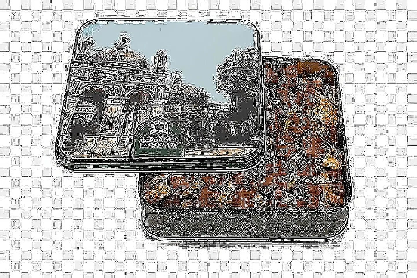 بقلاوة باب شرقي مع الشوكولاتة صغير