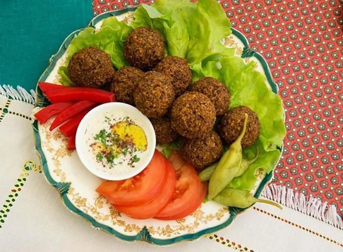 Small Mixed Falafel Plate