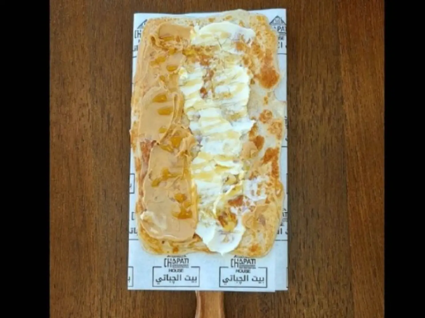 Peanut Butter Chapati